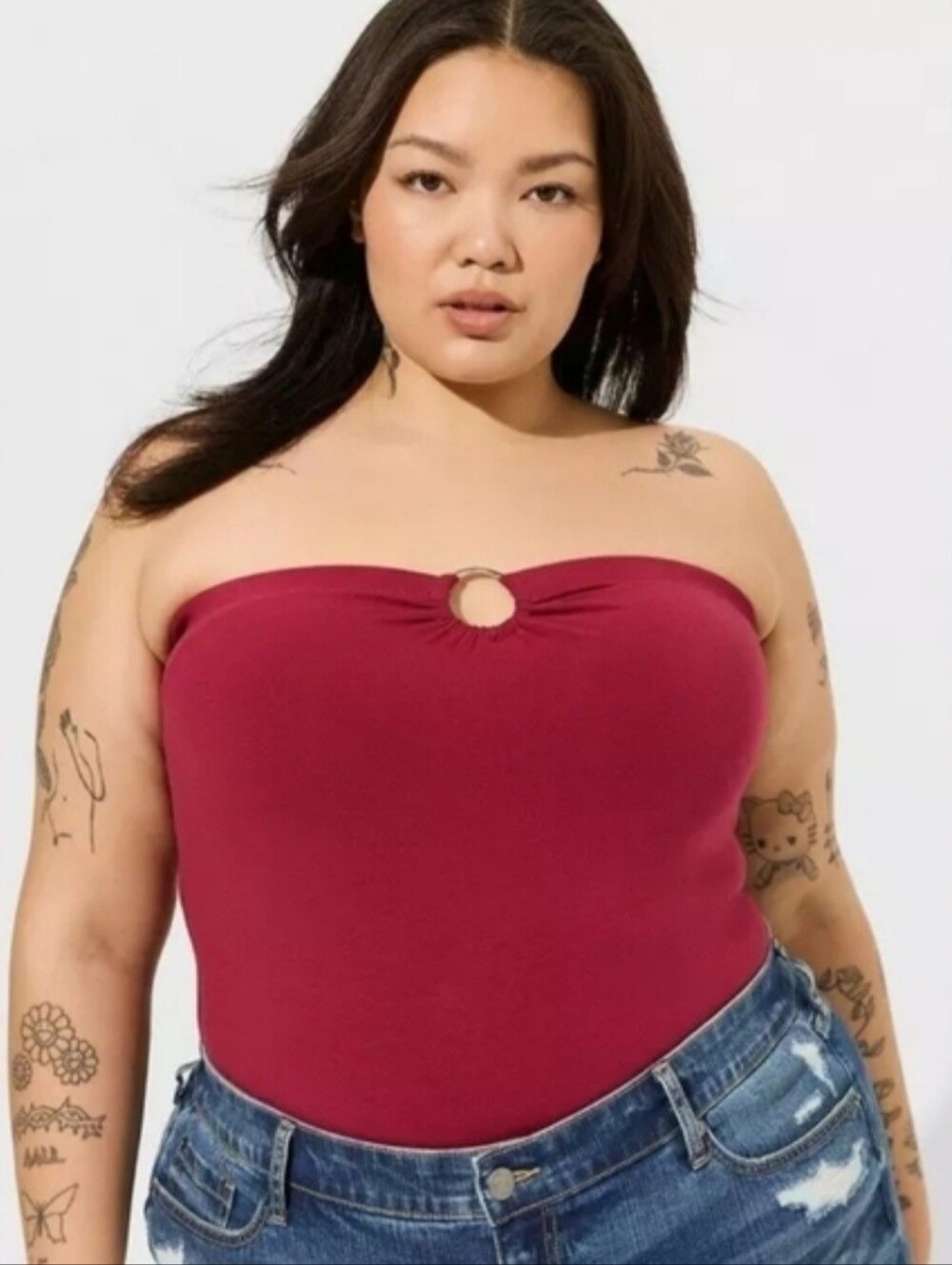 Torrid o-ring tube top size 3